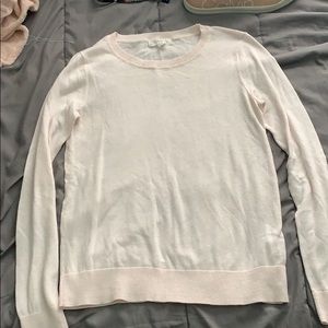 Pale pink sweater